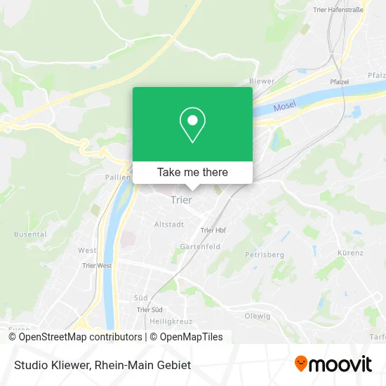 Studio Kliewer map