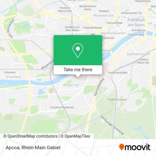 Apcoa map