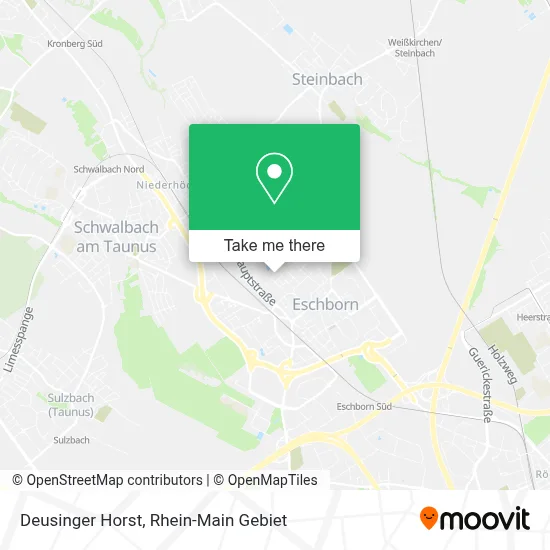 Deusinger Horst map