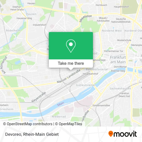 Devoreo map