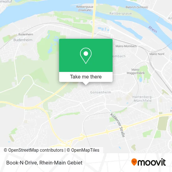 Book-N-Drive map