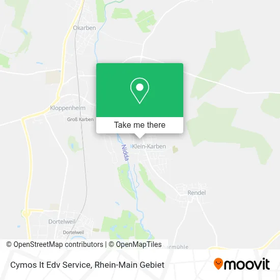 Cymos It Edv Service map
