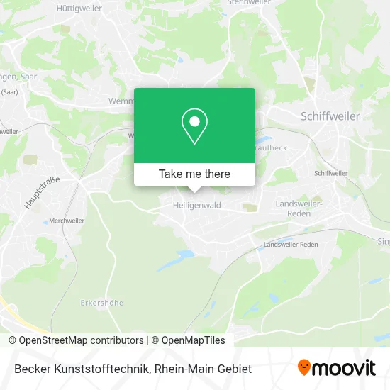 Becker Kunststofftechnik map