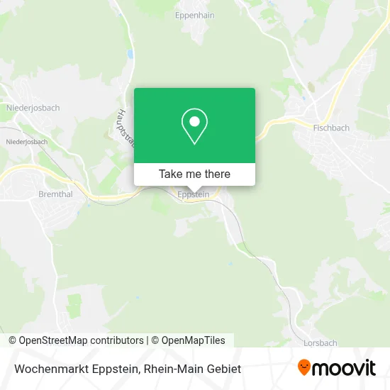 Wochenmarkt Eppstein map