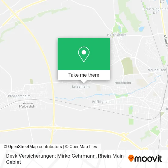 Devk Versicherungen: Mirko Gehrmann map