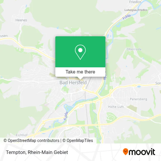 Tempton map