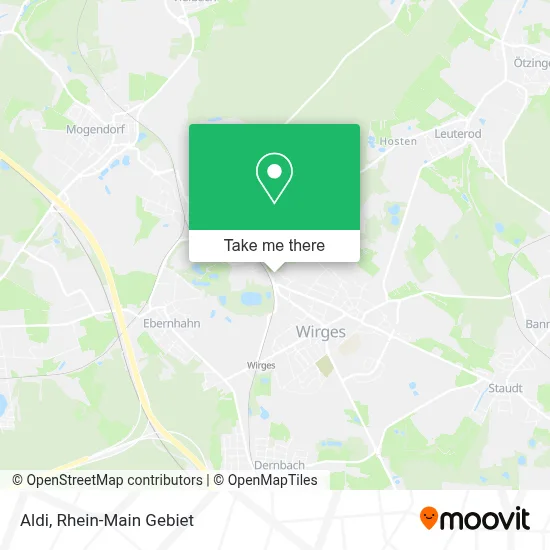 Aldi map