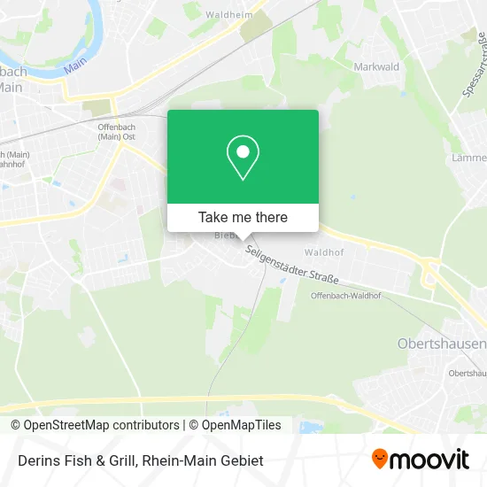 Derins Fish & Grill map