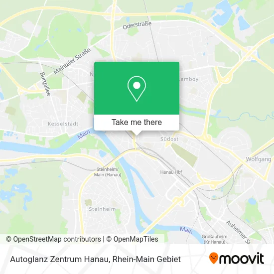 Autoglanz Zentrum Hanau map