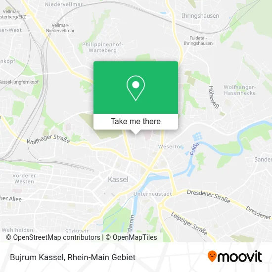 Bujrum Kassel map