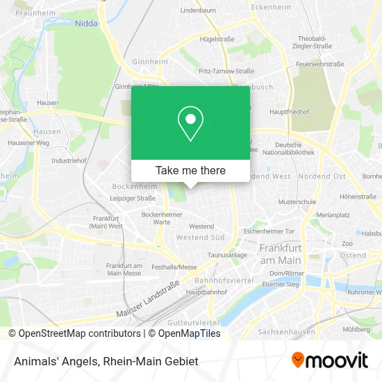 Animals' Angels map