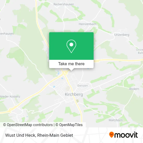 Wust Und Heck map