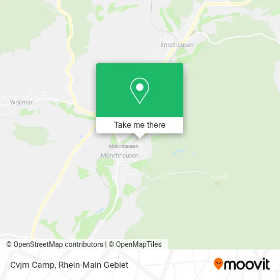 Cvjm Camp map