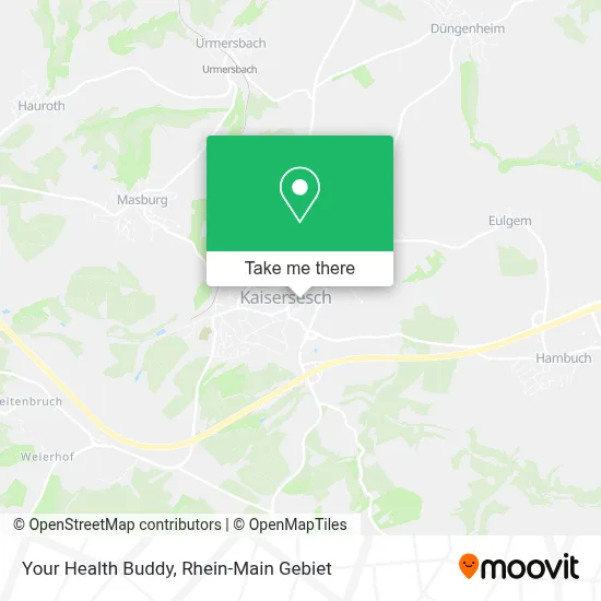 Your Health Buddy map