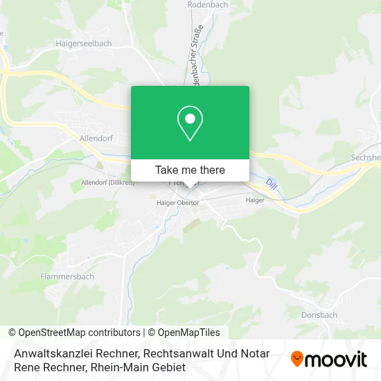 Anwaltskanzlei Rechner, Rechtsanwalt Und Notar Rene Rechner map