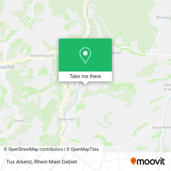 Tus Alsenz map