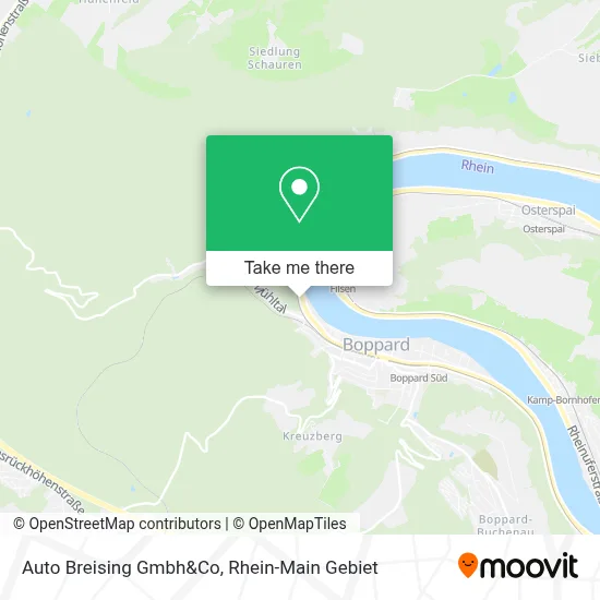 Auto Breising Gmbh&Co map