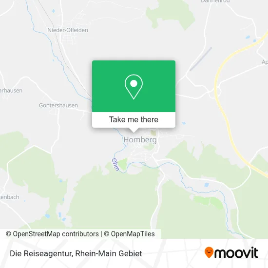 Die Reiseagentur map