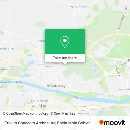 Trilium Concepts Architektur map
