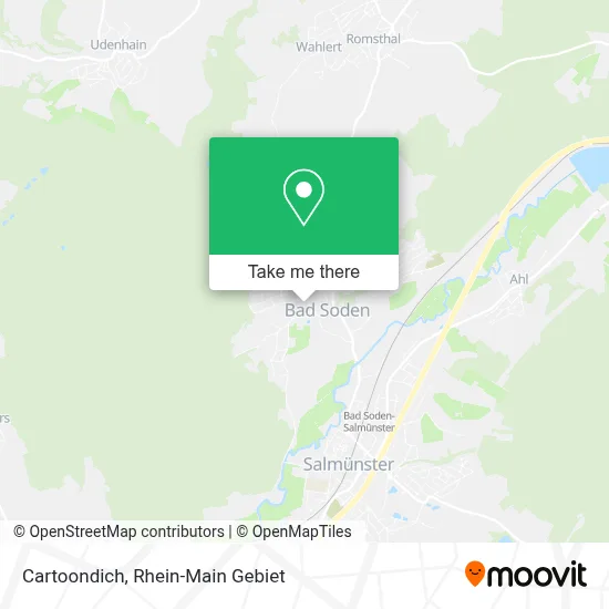 Cartoondich map