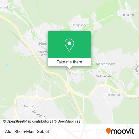 Aldi map