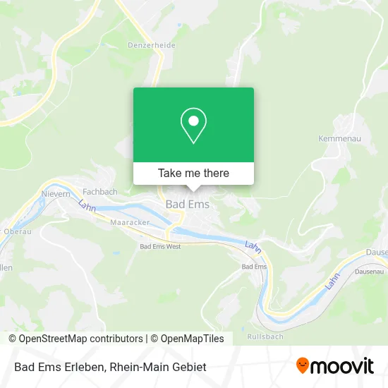 Bad Ems Erleben map