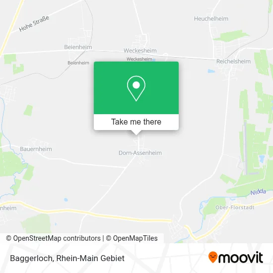 Baggerloch map