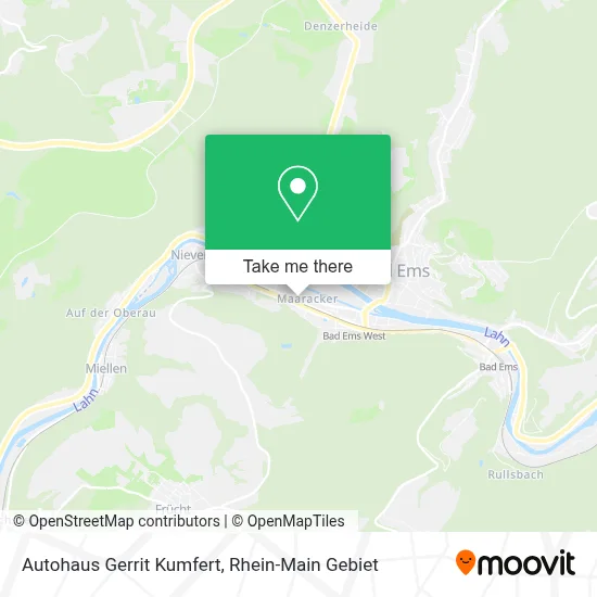 Autohaus Gerrit Kumfert map
