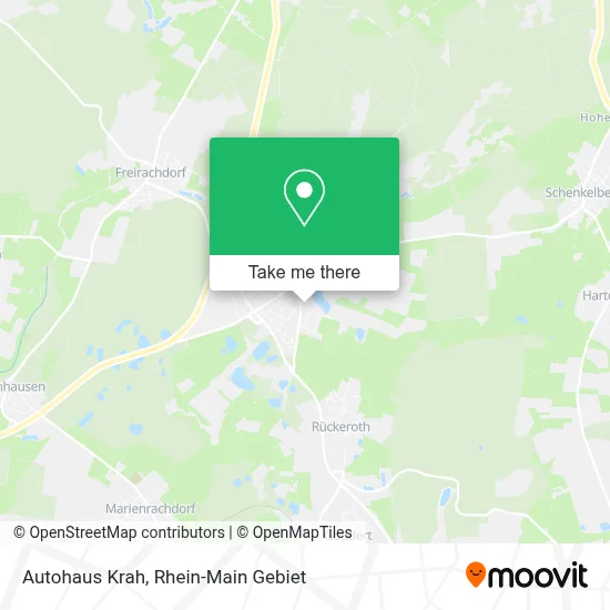 Autohaus Krah map