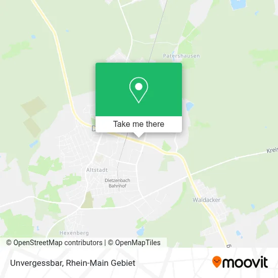 Unvergessbar map