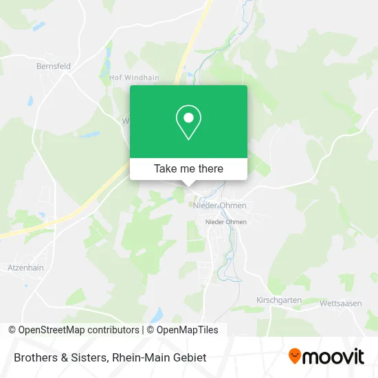 Brothers & Sisters map