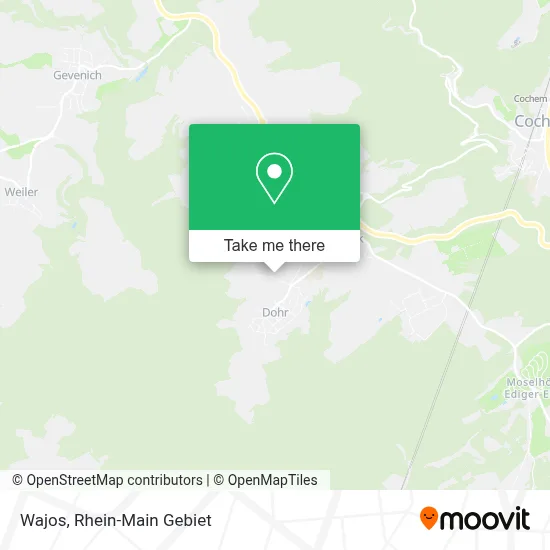 Wajos map