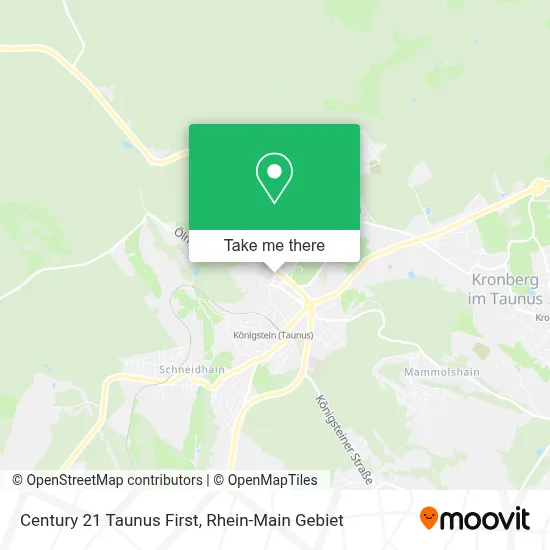 Century 21 Taunus First map