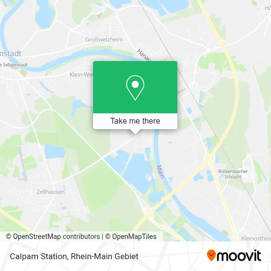 Calpam Station map
