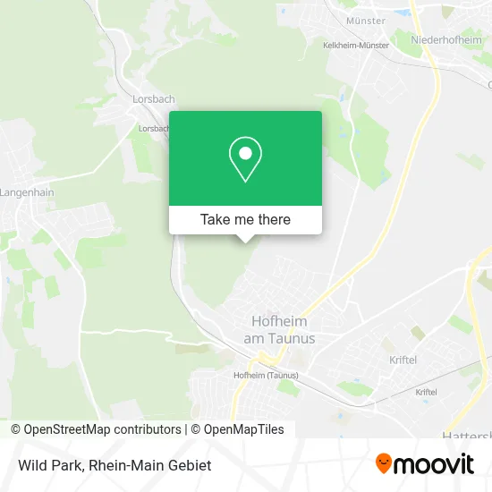 Wildpark map