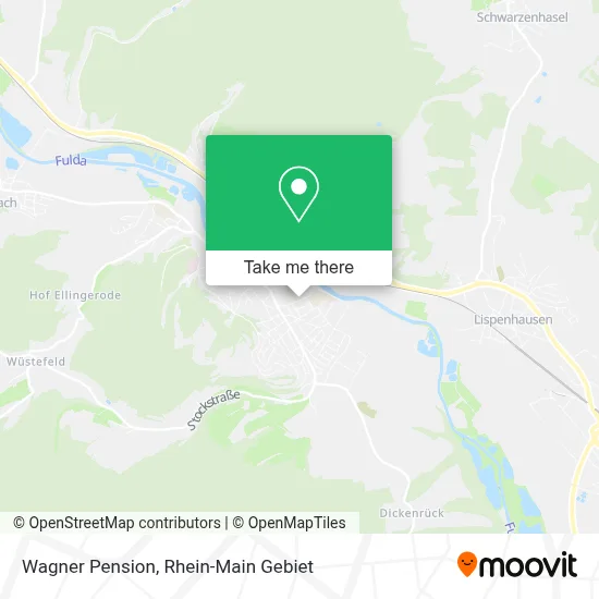 Wagner Pension map