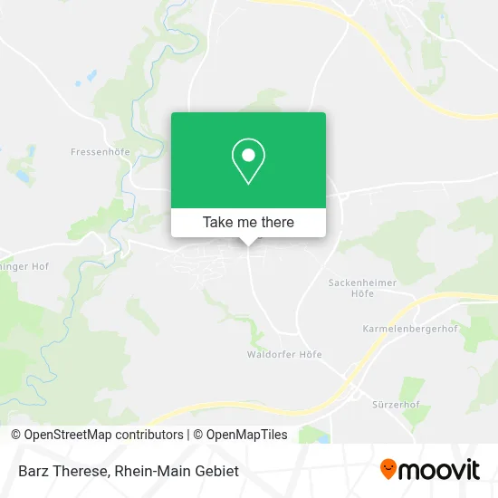 Barz Therese map