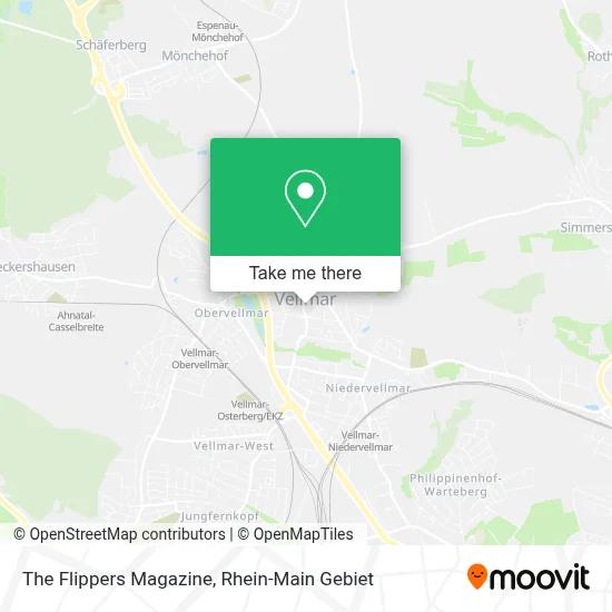 The Flippers Magazine map