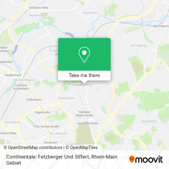 Continentale: Fetzberger Und Siffert map