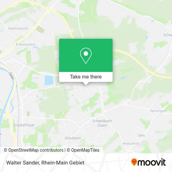 Walter Sander map