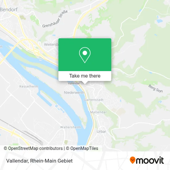 Vallendar map
