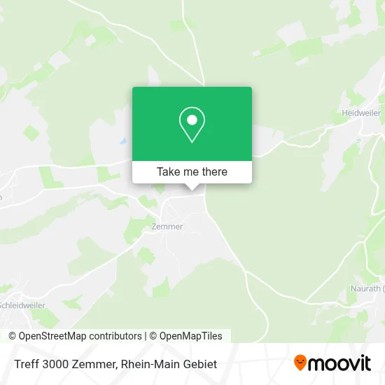 Treff 3000 Zemmer map