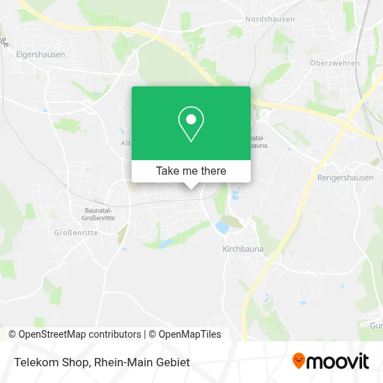 Telekom Shop map