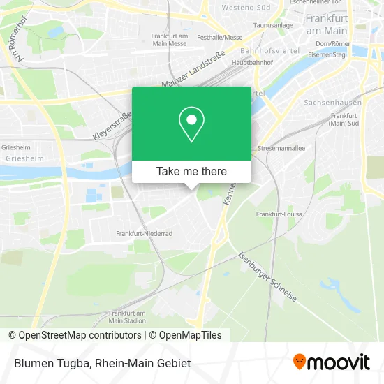 Blumen Tugba map