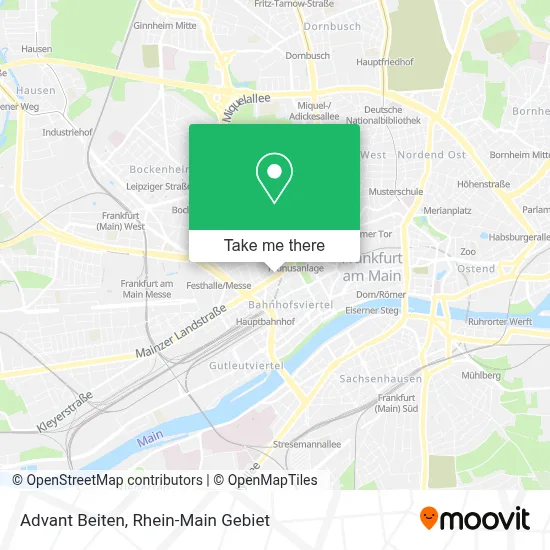 Advant Beiten map