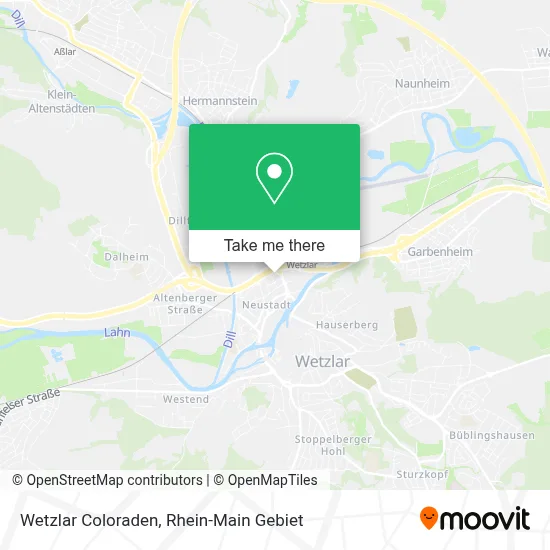 Wetzlar Coloraden map