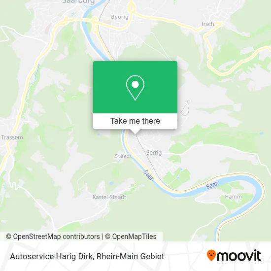Autoservice Harig Dirk map