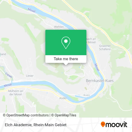 Elch Akademie map