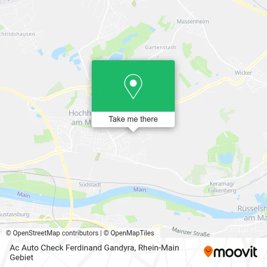 Ac Auto Check Ferdinand Gandyra map