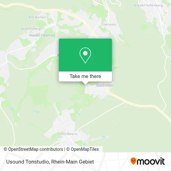 Usound Tonstudio map